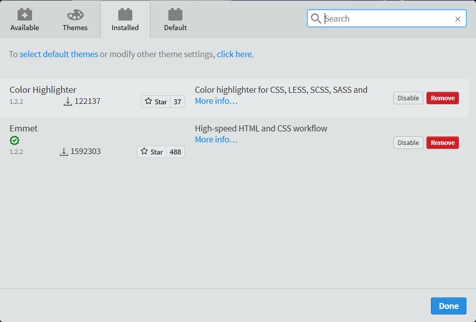Phoenix: installed plugins